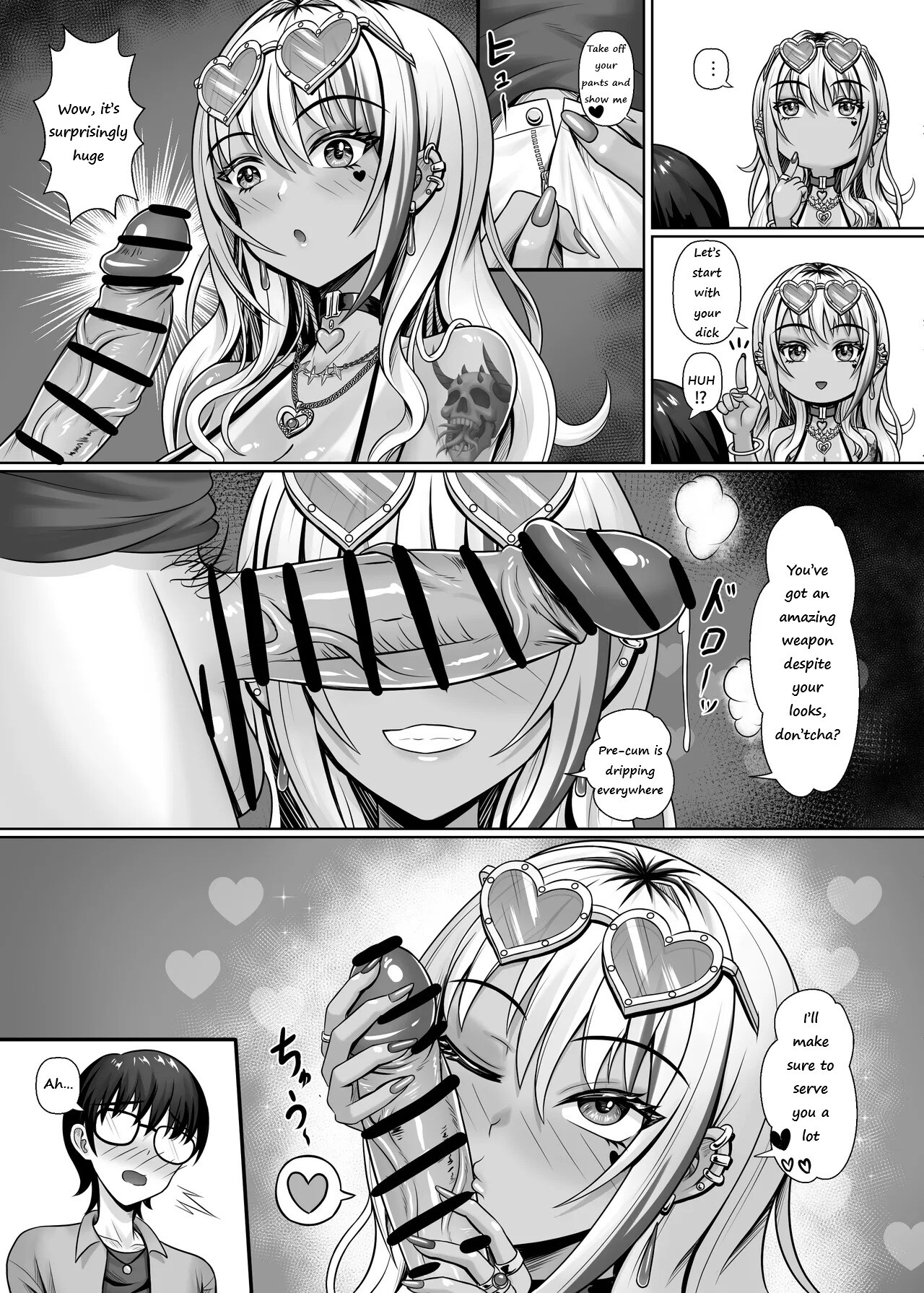 Hentai Manga Comic-Fucking With the Class's Dark-Skinned Gyaru-Read-22